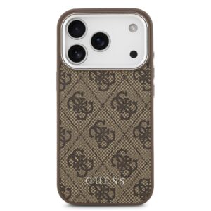 Guess 4G MagSafe dėklas skirtas Apple iPhone 17 Pro rudos spalvos - Image 2