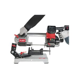 Juostinis metalo pjūklas FLEX SBG 4910 su priedais - Image 4