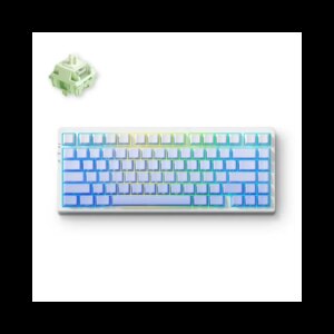 MCHOSE G75 Pro Wireless Belaidė Žaidimų Klaviatūra | Glacier Gradient, Huano Matcha Latte V2