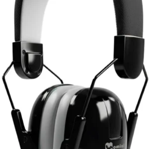 Momini kids noise-reducing earmuffs Milo juodos spalvos