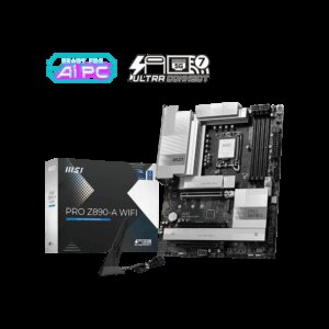 MSI PRO Z890-A WIFI Pagrindinė Plokštė | ATX, LGA1851, DDR5