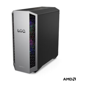 Lenovo LOQ | 26ADR10 | Desktop | Tower | AMD Ryzen 7 | 8745HX | 32 (2x16GB) GB | SODIMM DDR5 | 1000 GB | NVIDIA GeForce RTX 5070 | No Optical drive | No keyboard | Windows 11 Home | Warranty 24 month(s)