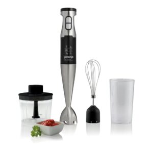 Gorenje Hand blender | HBX1000E | Hand Blender | 1000 W | Jar material Plastic | Jar capacity 0.5 L | Black