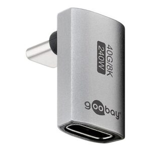 Goobay USB-C Adapter Vertical 90° Long, USB4 | 74442