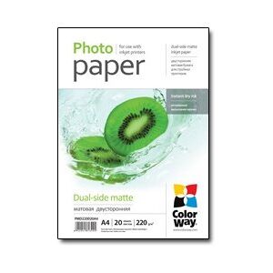 Matte Dual-Side Photo Paper | 220 g/m² | A4