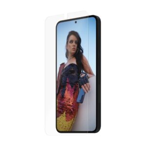 Apsauginis stiklas PanzerGlass Ultra-Wide Fit, Samsung Galaxy S25+, skaidrus