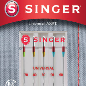 Singer | Universal Needle ASST 5PK for Woven Fabrics