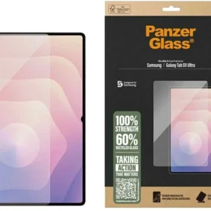 Grūdintas stiklas PanzerGlass Ultra-Wide Fit, Samsung Galaxy Tab S11 Ultra, skaidrus