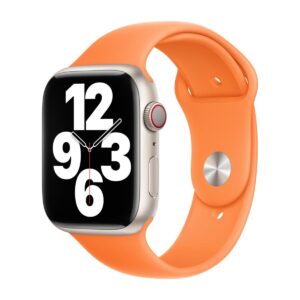 Apple Watch Sport Band Bright Orange for 45mm Case MR2N3ZM/A