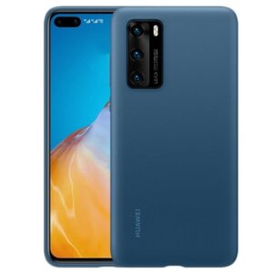 Dėklas HUAWEI COVER P40 mėlynos spalvos