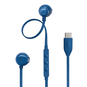 JBL Tune 305C susinės, USB Type-C Mėlynos