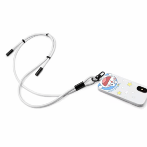 Kabelis Neckband 1.5m 60W Typ-C/Typ-C baltos spalvos