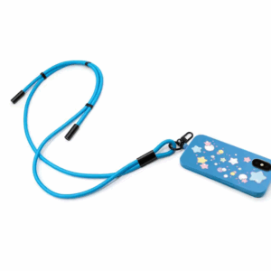 Kabelis Neckband 1.5m 60W Typ-C/Typ-C mėlynos spalvos