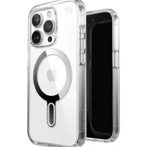 Speck Presidio Apple iPhone 15 Plus Clear Chrome