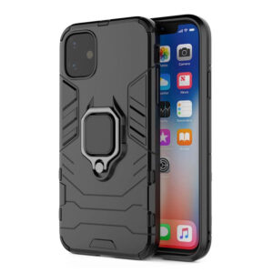 Ring Armor dėklas skirtas Samsung Galaxy A36 5G juodos spalvos