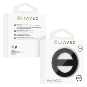 Liavec Ring Magsafe juodos spalvos - Image 1
