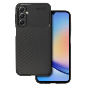 Tel Protect Carbon Elite skirtas Samsung Galaxy M34 juodos spalvos