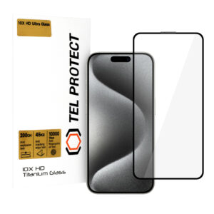 Tempered glass Tel Protect 10X HD Titanium for Iphone 15 Pro (envelope) - Image 1