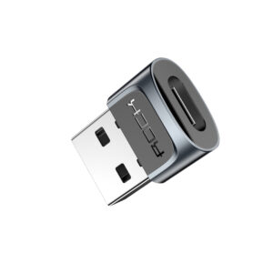 Rock Adapter - Type C (female) to USB (male) - juodos spalvos