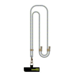 Rock Universal phone lanyard long, neck strap pilkos spalvos