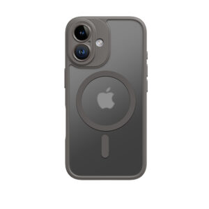Rock Guard Touch Matte Series Magnetic dėklas skirtas Apple iPhone 16 pilkos spalvos