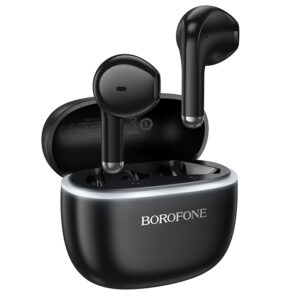 Borofone TWS Bluetooth ausinės FQ11 Sound juodos spalvos