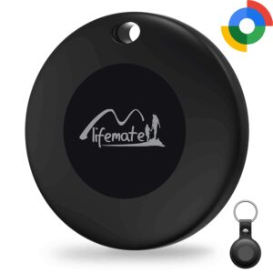 Lifemate GPS Bluetooth LifeTag Tracker HD-P16-3 Android + keyring juodos spalvos - Image 1