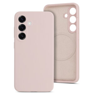 MagColor Pure dėklas skirtas Samsung Galaxy S25 powder pink