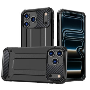 Armor Carbon dėklas skirtas Apple iPhone 17 Pro Max juodos spalvos