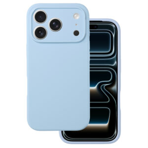 Silicone Lite dėklas skirtas Apple iPhone 17 Pro Max light blue