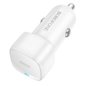 Borofone Car charger BZ34A Cloud - Type C - PD 20W baltos spalvos