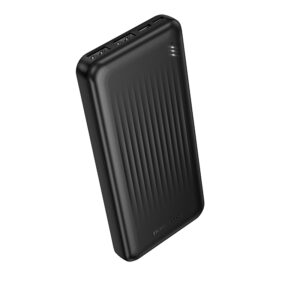 Borofone Power Bank 10000mAh BJ78 Clever - 2xUSB - juodos spalvos