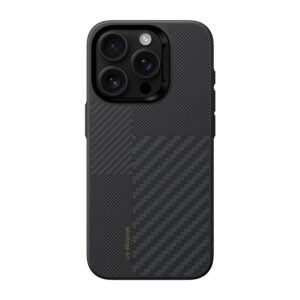 Benks Montage Magnetic Armor Pro Kevlar dėklas Metal Frame 600D+1500D (MA61) skirtas Apple iPhone 15 Pro juodos spalvos