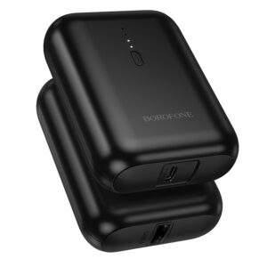 Borofone Power Bank 5000mAh BJ81 Stability - USB - juodos spalvos - Image 1