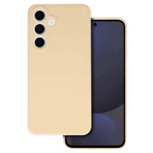 Silicone Lite dėklas skirtas Samsung Galaxy S25 FE peach