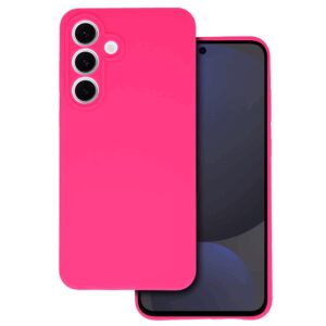 Silicone Lite dėklas skirtas Samsung Galaxy S25 FE fuchsia