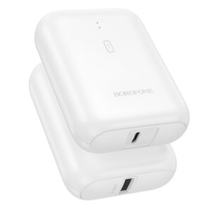 Borofone Power Bank 5000mAh BJ81 Stability - USB - baltos spalvos