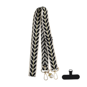 Phone lanyard FZ-1 juodos spalvos