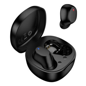 Borofone TWS Bluetooth ausinės BW97 Clear juodos spalvos