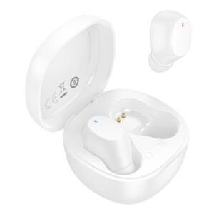 Borofone TWS Bluetooth ausinės BW97 Clear baltos spalvos