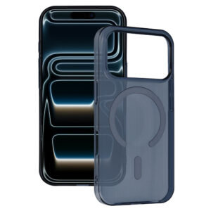 skaidrus Slim Magsafe dėklas do Iphone 17 Pro deep blue
