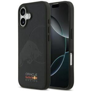 Original dėklas RED BULL Meshed Debossed Bull MagSafe skirtas Apple iPhone 17 mėlynos spalvos