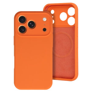 MagColor Pure dėklas skirtas Apple iPhone 17 Pro cosmic orange