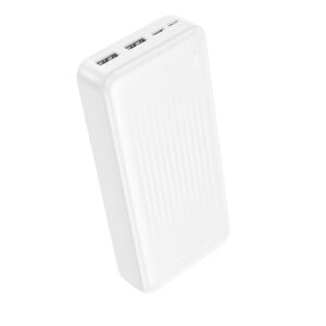 Borofone Power Bank 20000mAh BJ78A Clever - 2xUSB - baltos spalvos