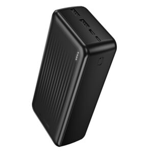 Borofone Power Bank 30000mAh BJ78B Clever - 2xUSB - juodos spalvos