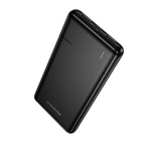 Borofone Power Bank 10000mAh BJ88 Clever - 2xUSB - juodos spalvos