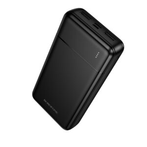 Borofone Power Bank 20000mAh BJ88A Clever - 2xUSB - juodos spalvos