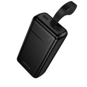 Borofone Power Bank 30000mAh BJ88B Clever - 2xUSB - juodos spalvos