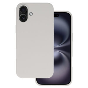 Silicone Lite dėklas skirtas Apple iPhone 16 titanium