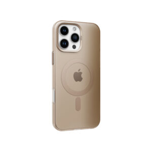 Rock Matte Series Magnetic Case for Iphone 16 Pro Max gold